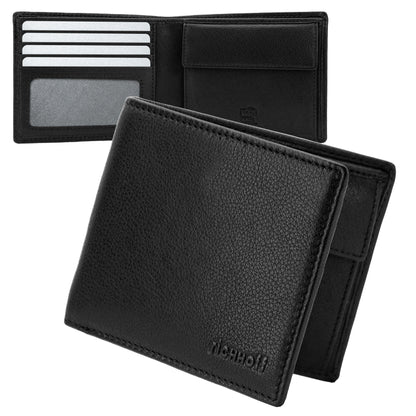 Wallet Supersoft S for men, leather with RFID protection