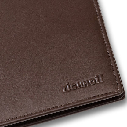 Wallet BICOLOR L men's leather, brown