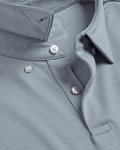 POLOSHIRT - SILBER, Herren