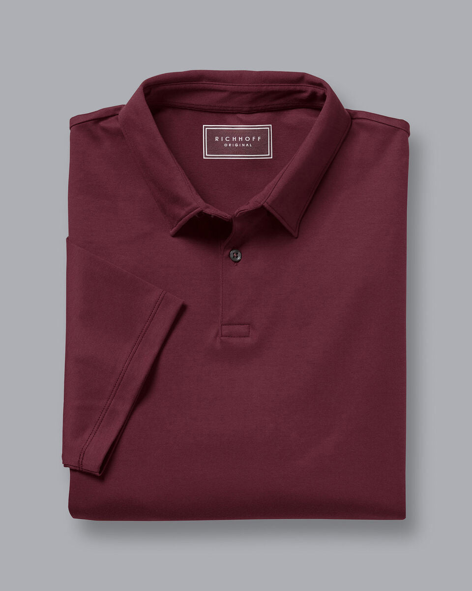 POLOSHIRT - WEINROT, Herren