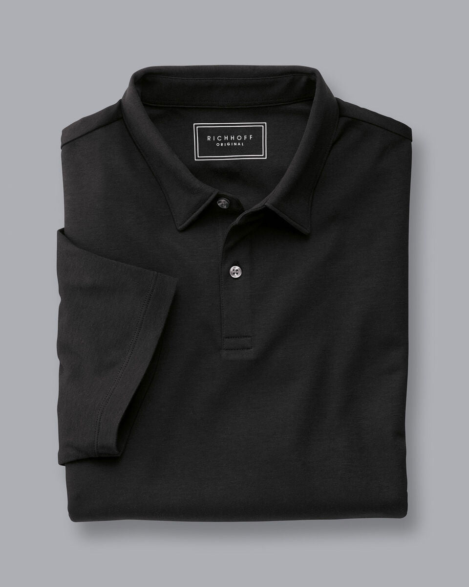 POLOSHIRT - Schwarz, Herren