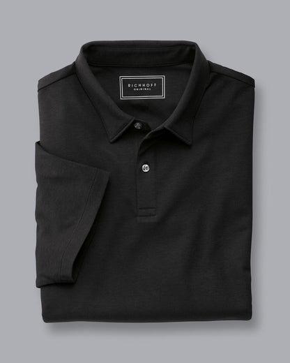 POLOSHIRT - Schwarz, Herren