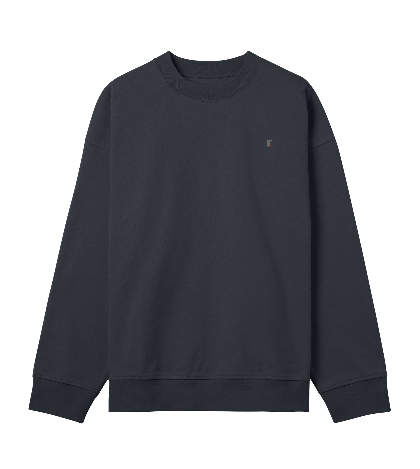 SWEATSHIRT WITH r. LOGO OVERSIZED, MEN